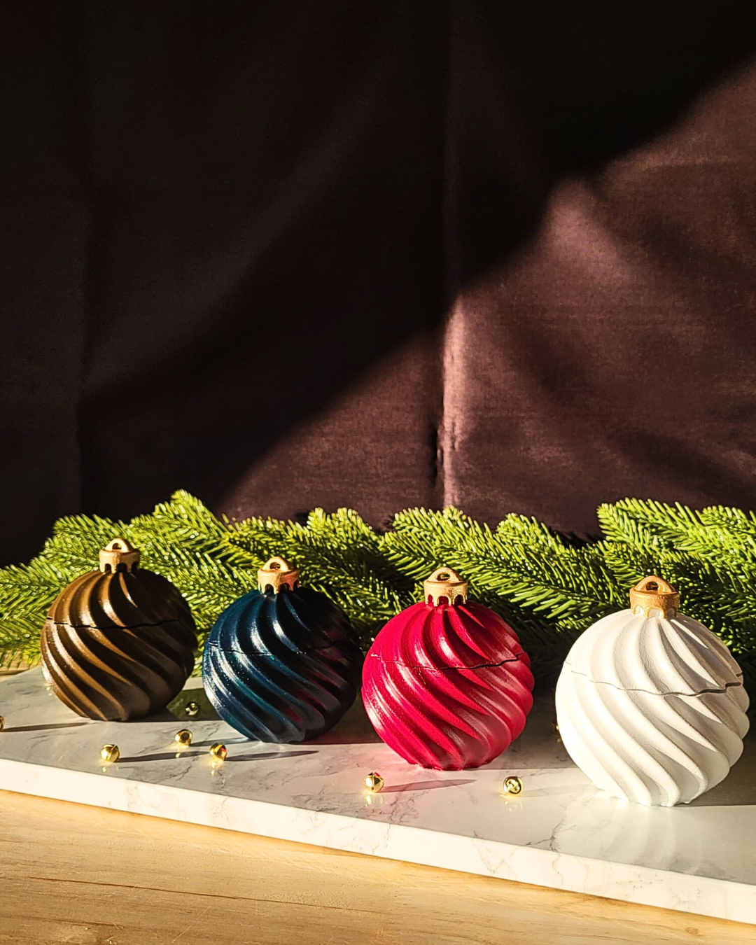 CHRISTMAS BUBBLE Kerze