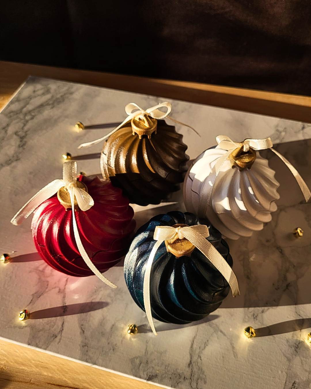 CHRISTMAS BUBBLE Kerze