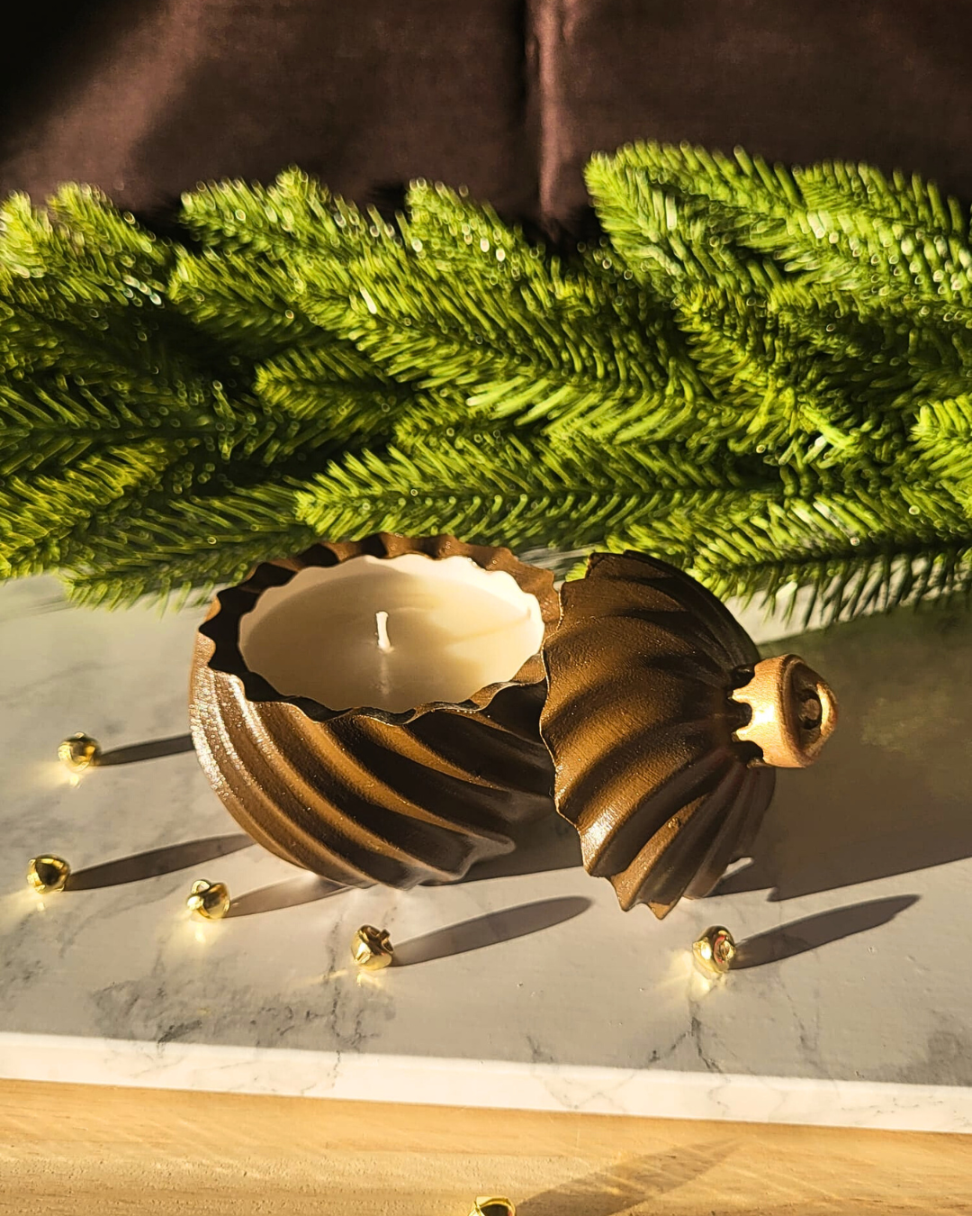 CHRISTMAS BUBBLE Kerze