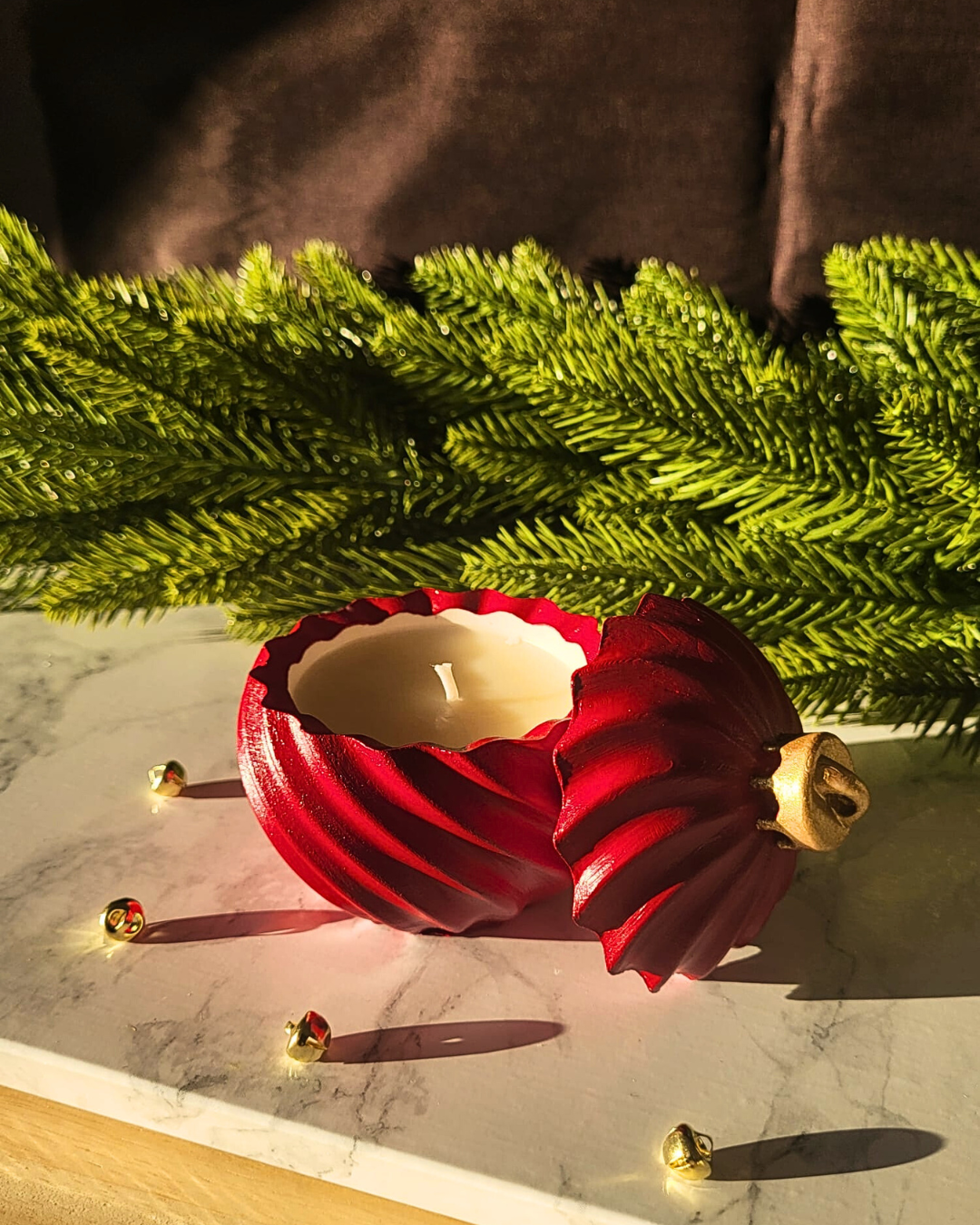 CHRISTMAS BUBBLE Kerze