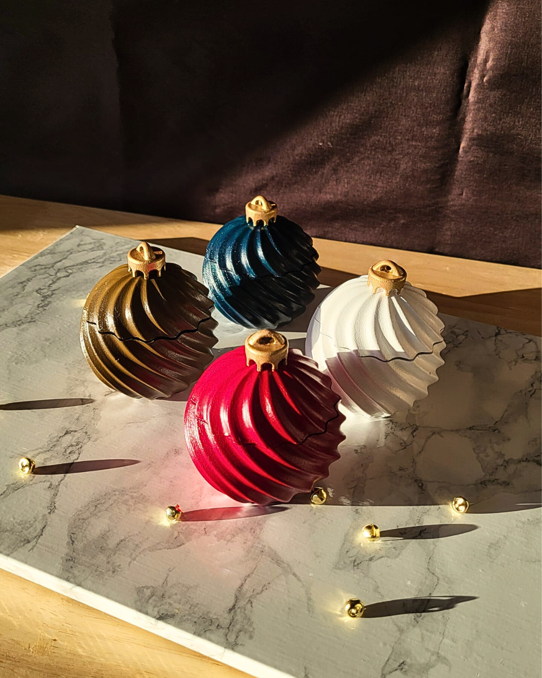 CHRISTMAS BUBBLE Kerze