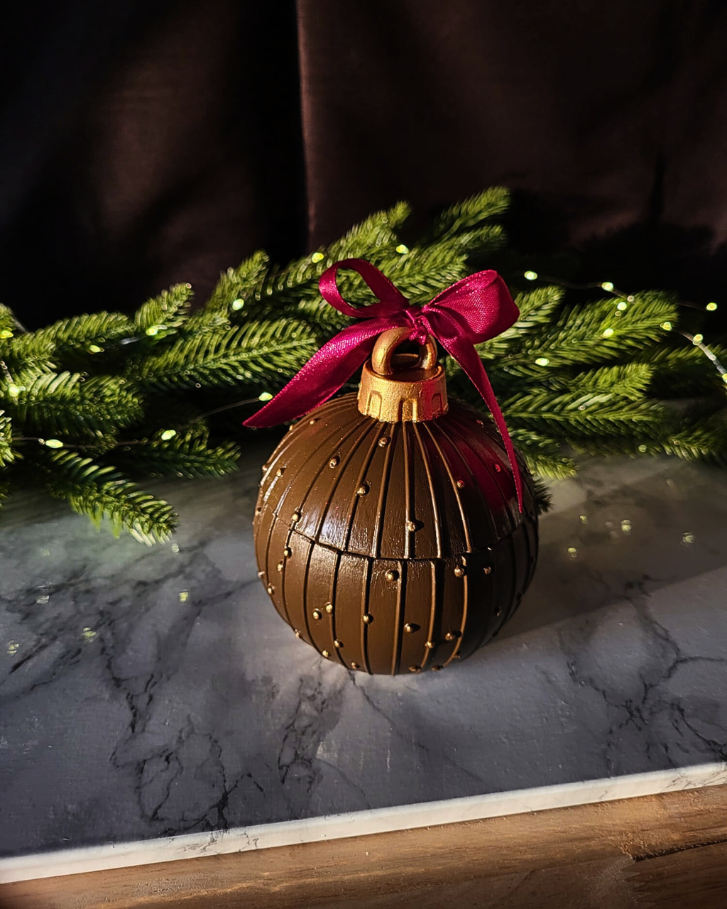 CHRISTMAS BUBBLE Kerze