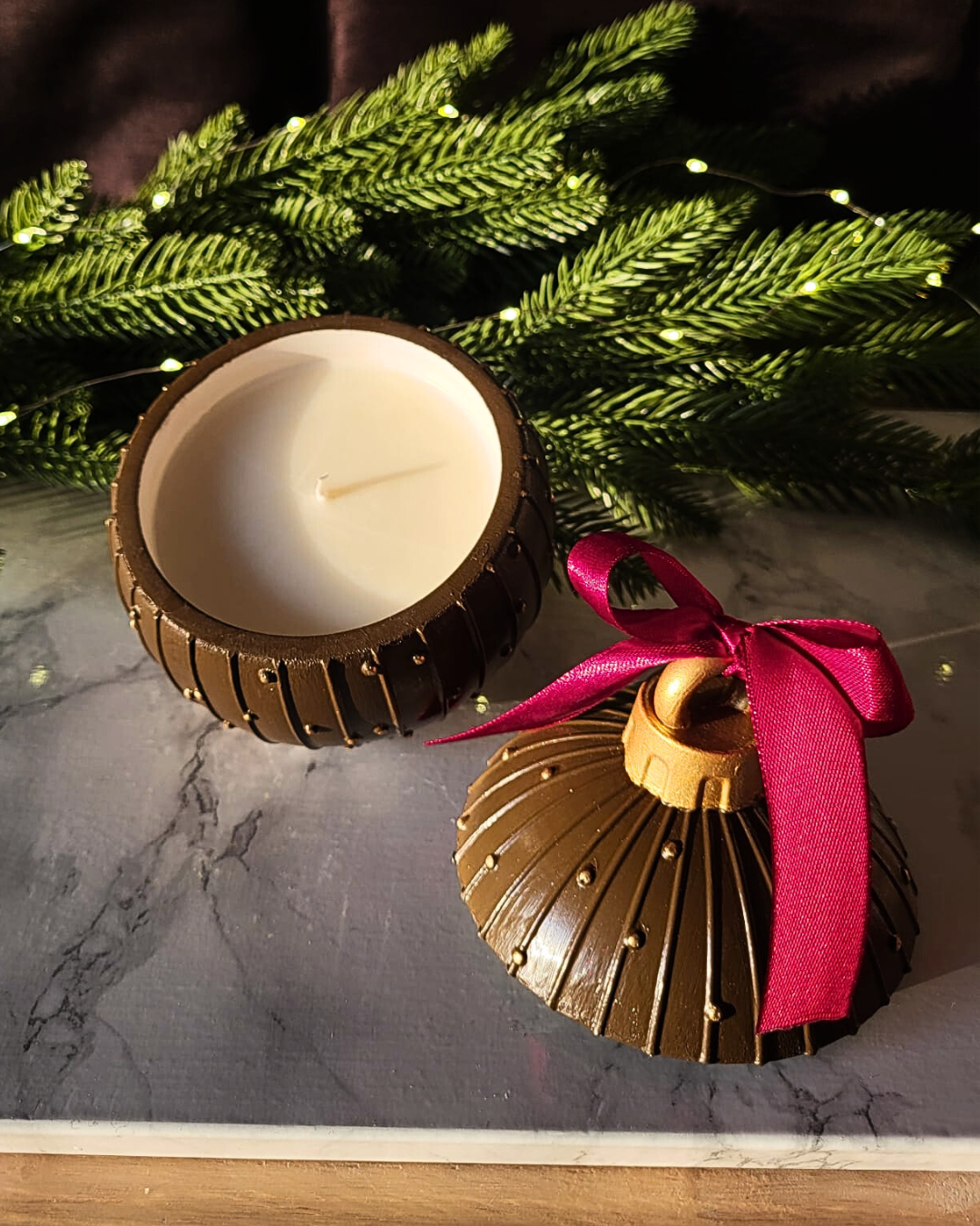 CHRISTMAS BUBBLE Kerze